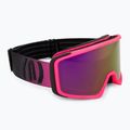 Maschera da sci Neon Eclipse pink/mirror violet