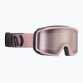 Maschera da sci Neon Eclipse light pink/mirror light pink