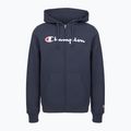 Felpa da uomo Champion 22025 Sweatshirt Hoodie FZ navy