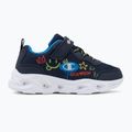 Scarpe per bambini Champion Funfair Print B PS Low Cut new navy/bright atomic teal 2