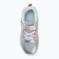 Scarpe per bambini Champion Wave Tri G PS Low Cut silver/blue burgundy/imperial light blue 5