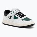 Scarpe per bambini Champion RD25 Low B PS Low Cut white/highlighter greenblack