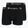Boxer uomo Champion U20001 2 black pairs
