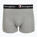 Boxer da uomo Champion Trunk Knit oxford grey melange/oxford grey melange/black 5