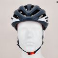 Casco da bicicletta Giro Agilis opaco mezzanotte/bianco/rosso 7