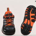 Scarponi da trekking per bambini CMP Rigel Low Wp antracite/arancio flash 12