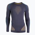 UYN Evolutyon UW Shirt Uomo antracite/oro/atlantico termico a maniche lunghe