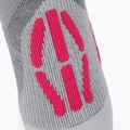 Calze da sci da donna UYN Ski Touring argento/fucsia 3