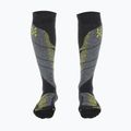 Calze da sci da uomo UYN Ski All Mountain anthracite melange / yellow