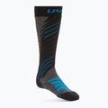 Calzini UYN Ski Comfort Fit da uomo grigio/melange/azzurro medio