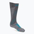 Calze UYN Ski Comfort Fit donna grigio/turchese