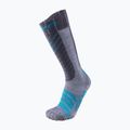 Calze UYN Ski Comfort Fit donna grigio/turchese 4