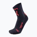 Calze da ciclismo UYN MTB da uomo nero/rosso 5