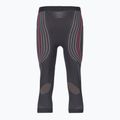 Pantaloni termici da uomo UYN Evolutyon UW Medium antracite/bianco/rosso 2