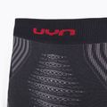 Pantaloni termici da uomo UYN Evolutyon UW Medium antracite/bianco/rosso 3