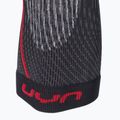 Pantaloni termici da uomo UYN Evolutyon UW Medium antracite/bianco/rosso 4