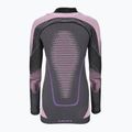 Maglia termica donna a maniche lunghe UYN Evolutyon UW Shirt Turtle Neck antracite melange/raspberry/viola 2