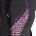 Maglia termica donna a maniche lunghe UYN Evolutyon UW Shirt Turtle Neck antracite melange/raspberry/viola 3