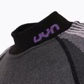 Maglia termica donna a maniche lunghe UYN Evolutyon UW Shirt Turtle Neck antracite melange/raspberry/viola 4