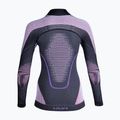 Maglia termica donna a maniche lunghe UYN Evolutyon UW Shirt Turtle Neck antracite melange/raspberry/viola 7