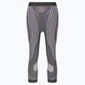 Pantaloni termici active da donna UYN Evolutyon UW Medium antracite melange/raspberry/viola 2