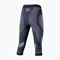 Pantaloni termici active da donna UYN Evolutyon UW Medium antracite melange/raspberry/viola 6