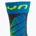 Calze UYN Ski Junior grigio medio melange/turchese 3