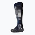 Calzini da sci e snowboard UYN da uomo blu scuro/grigio melange 2