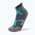 Calze da donna Uyn Trekking 2IN Low Cut anthracite/turquoise