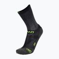 Calzini da ciclismo UYN Aero nero/lime da uomo