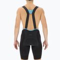 Pantaloncini da ciclismo UYN Racefast da uomo, nero/nero 7