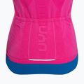 Maglia ciclismo donna UYN Garda magenta/ciano 8