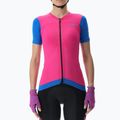 Maglia ciclismo donna UYN Garda magenta/ciano