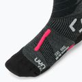 Calze da sci uomo UYN Ski One Merino anthracite/pink 3