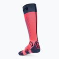 Calze da sci da donna UYN Ski One Merino rosa/nero 2