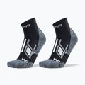 Calze da uomo UYN Trekking Approach Low Cut 2 pack black/grey