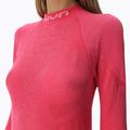 Maglia termica a maniche lunghe da donna UYN Elevation Biomorph LS Turtle Neck rosa achillea 5