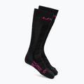 Calze da sci da donna UYN Ski Touring One Bio nero/rosa yarrow