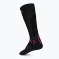 Calze da sci da donna UYN Ski Touring One Bio nero/rosa yarrow 2