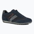Geox Wells - scarpe da uomo, navy e bordeaux 7