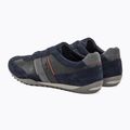 Geox Wells - scarpe da uomo, navy e bordeaux 3