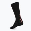 Calze da sci donna UYN Ski One Pure Snow black/pink 2