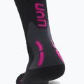 Calze da sci donna UYN Ski One Alpine Merino black/pink 7