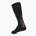 Calze da sci donna UYN Ski One Alpine Merino black/pink 2