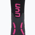 Calze da sci donna UYN Ski One Alpine Merino black/pink 3