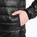 Giacca uomo EA7 Emporio Armani Train Core ID Down Light nero/oro con logo 3