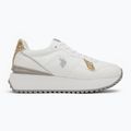 Scarpe da donna U.S. Polo Assn. BAYLE003C bianco/oro 2