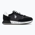 Scarpe da uomo U.S. Polo Assn. CLEEF006B nero/bianco 2