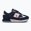 Scarpe da uomo U.S. Polo Assn. CLEEF007A blu/bianco 2