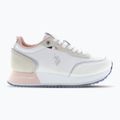 Scarpe da donna U.S. Polo Assn. SACHA007 bianco/rosa